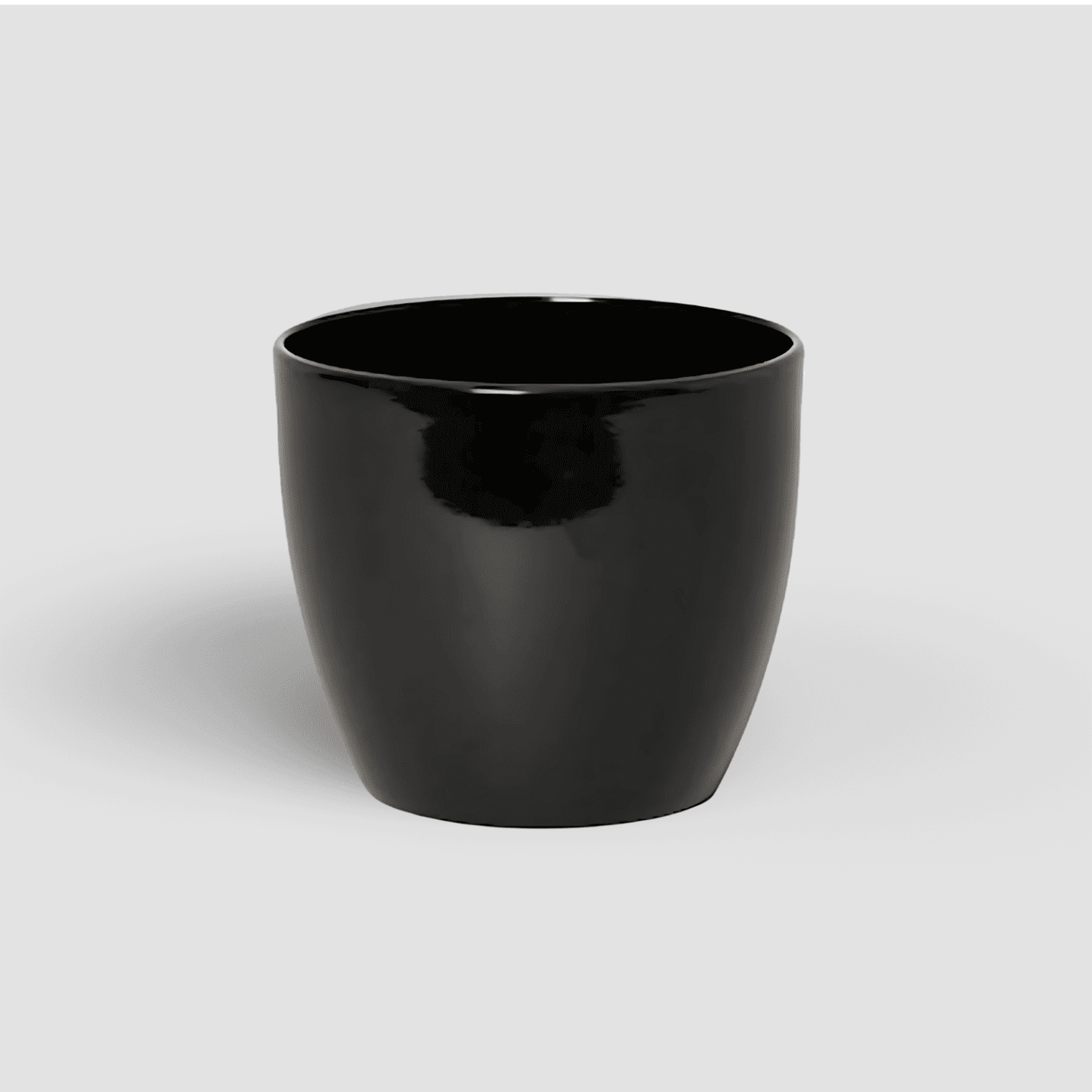 Boule keramische bloempot Zwart - Succulux