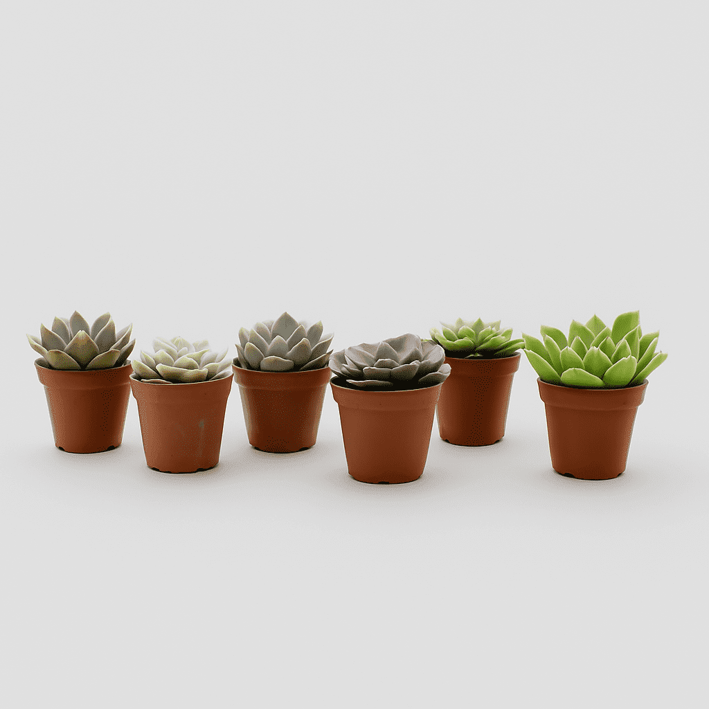 Echeveria mini mix 6 stuks - Succulux
