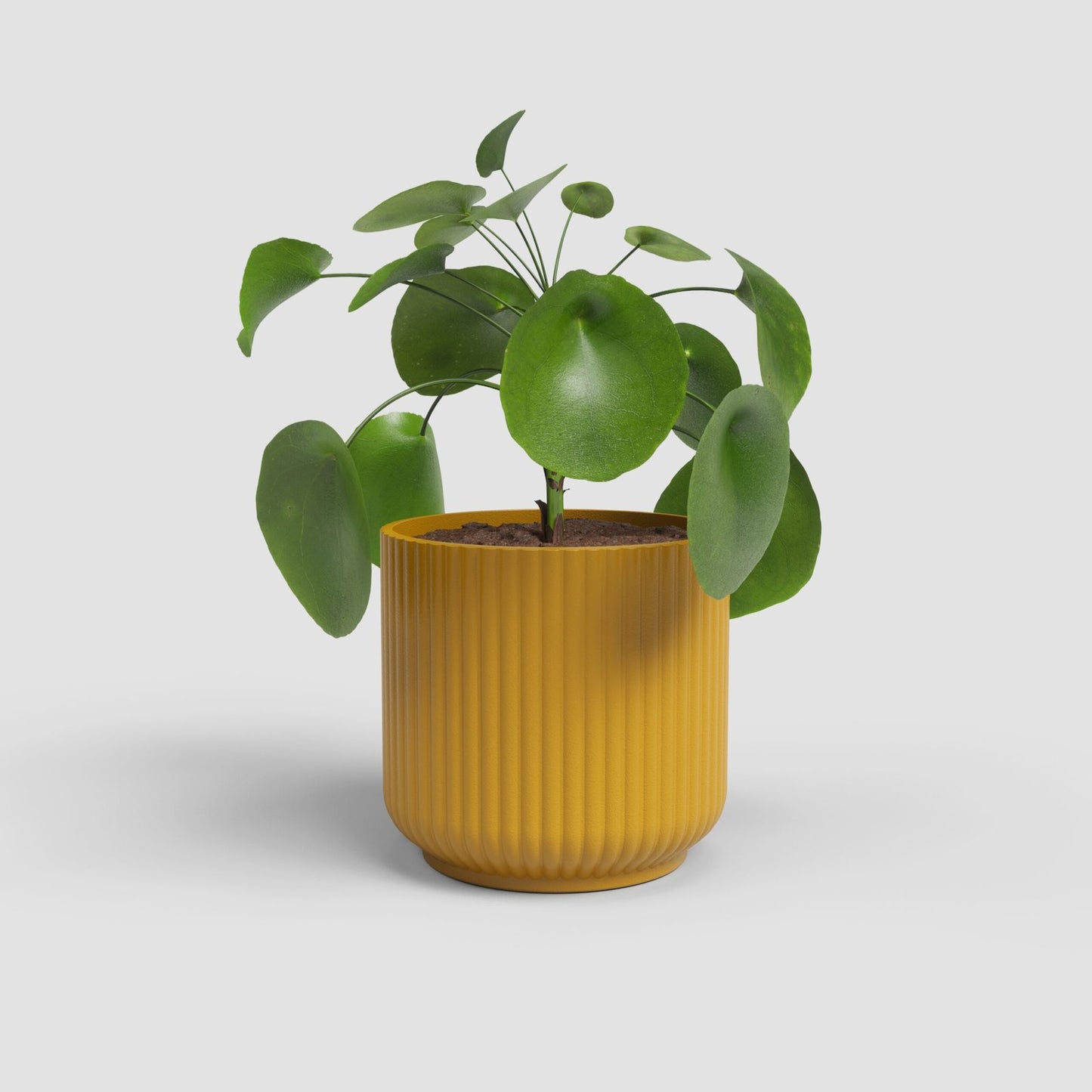 Luna keramische bloempot Yellow - Succulux