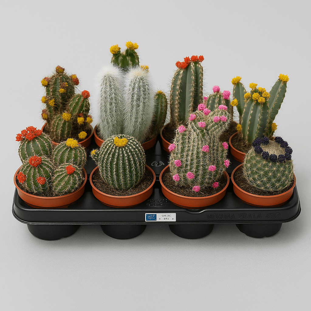 Mix van 8 Cactussen - Succulux