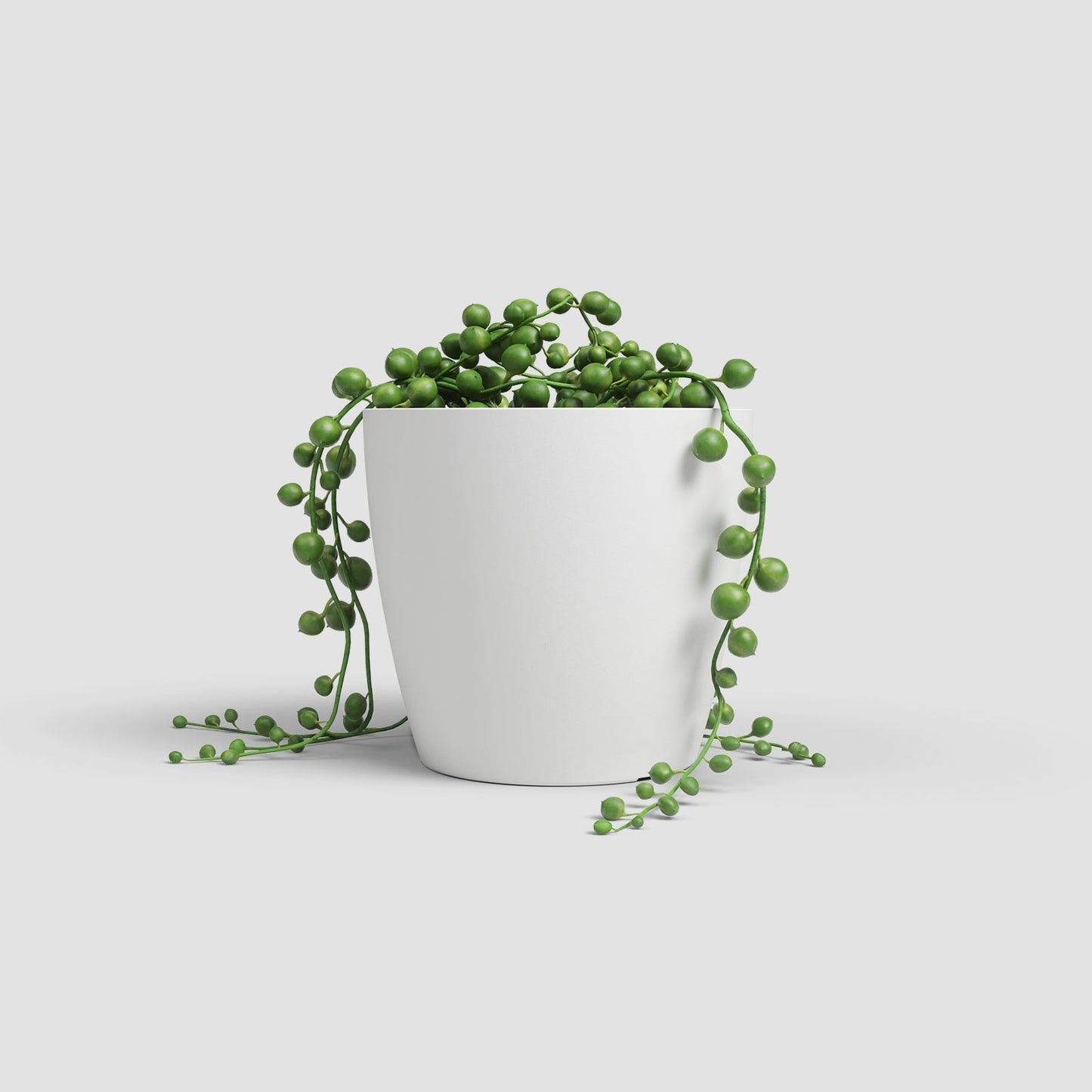 San Remo matte kunststofpot Wit - Succulux